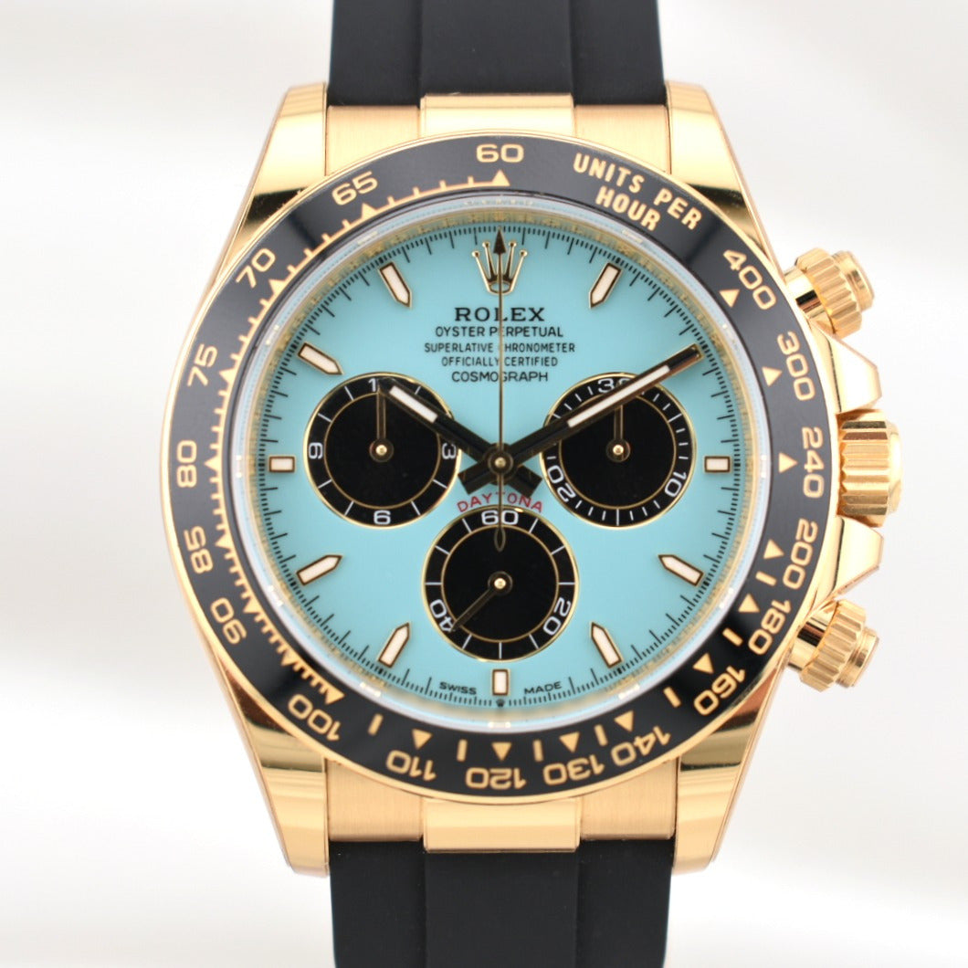 Rolex Daytona Tiffany Blue Dial Oysterflex 126518LN 2025