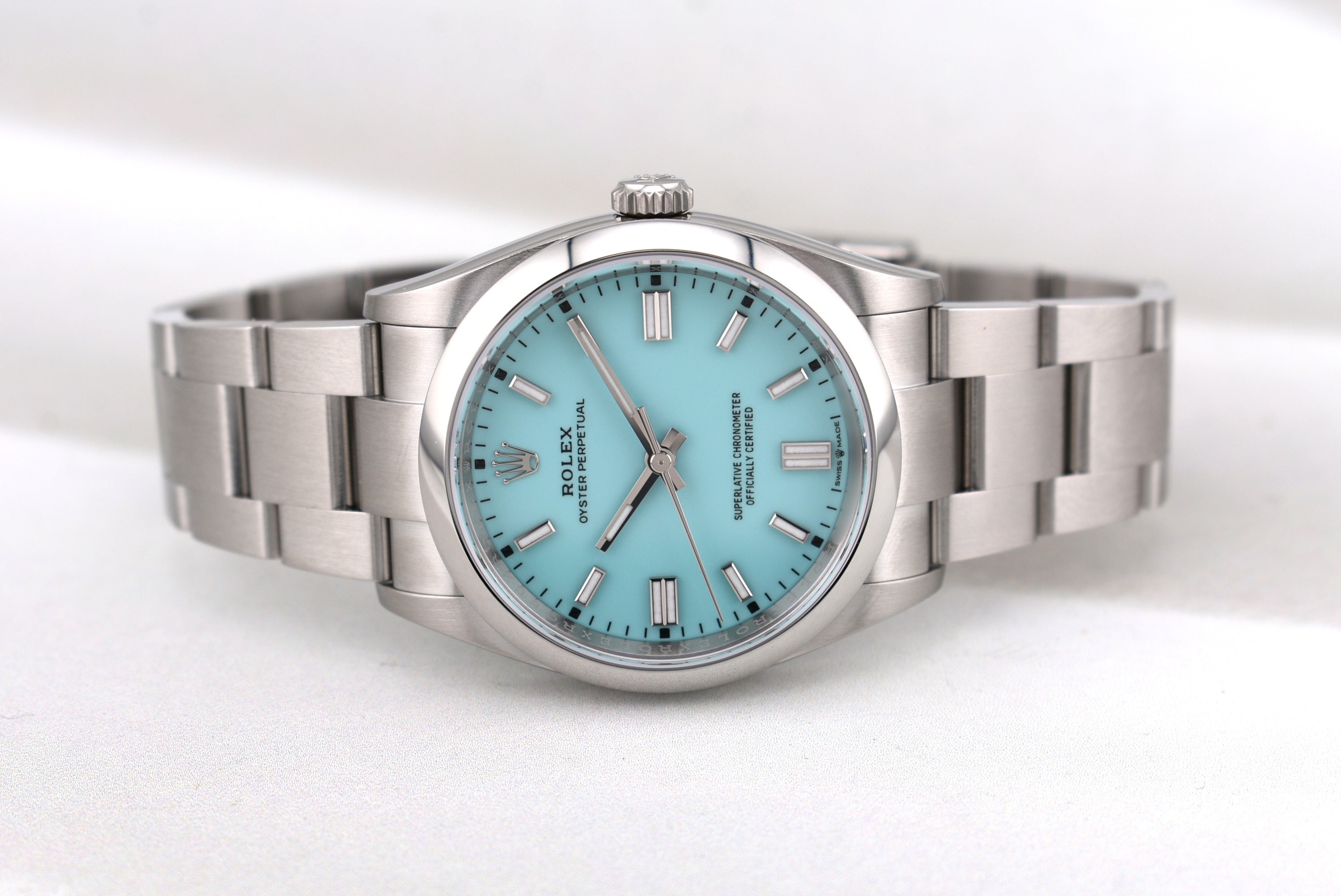 Rolex Oyster Perpetual 36 Tiffany Blue Dial 126000 2026