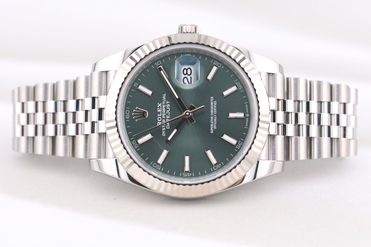 Rolex Datejust 41 Mint Green Dial 126334 2026