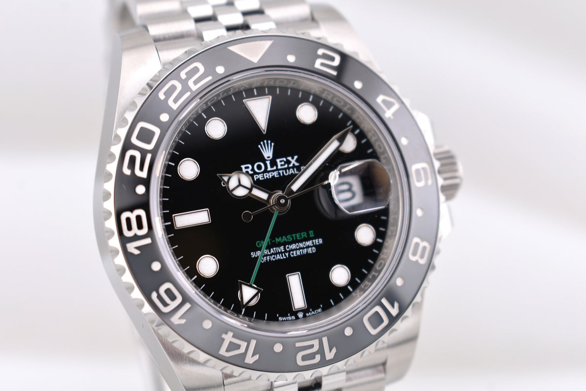 Rolex GMT Master II 'Bruce Wayne' Jubilee Band 126710GRNR 2026