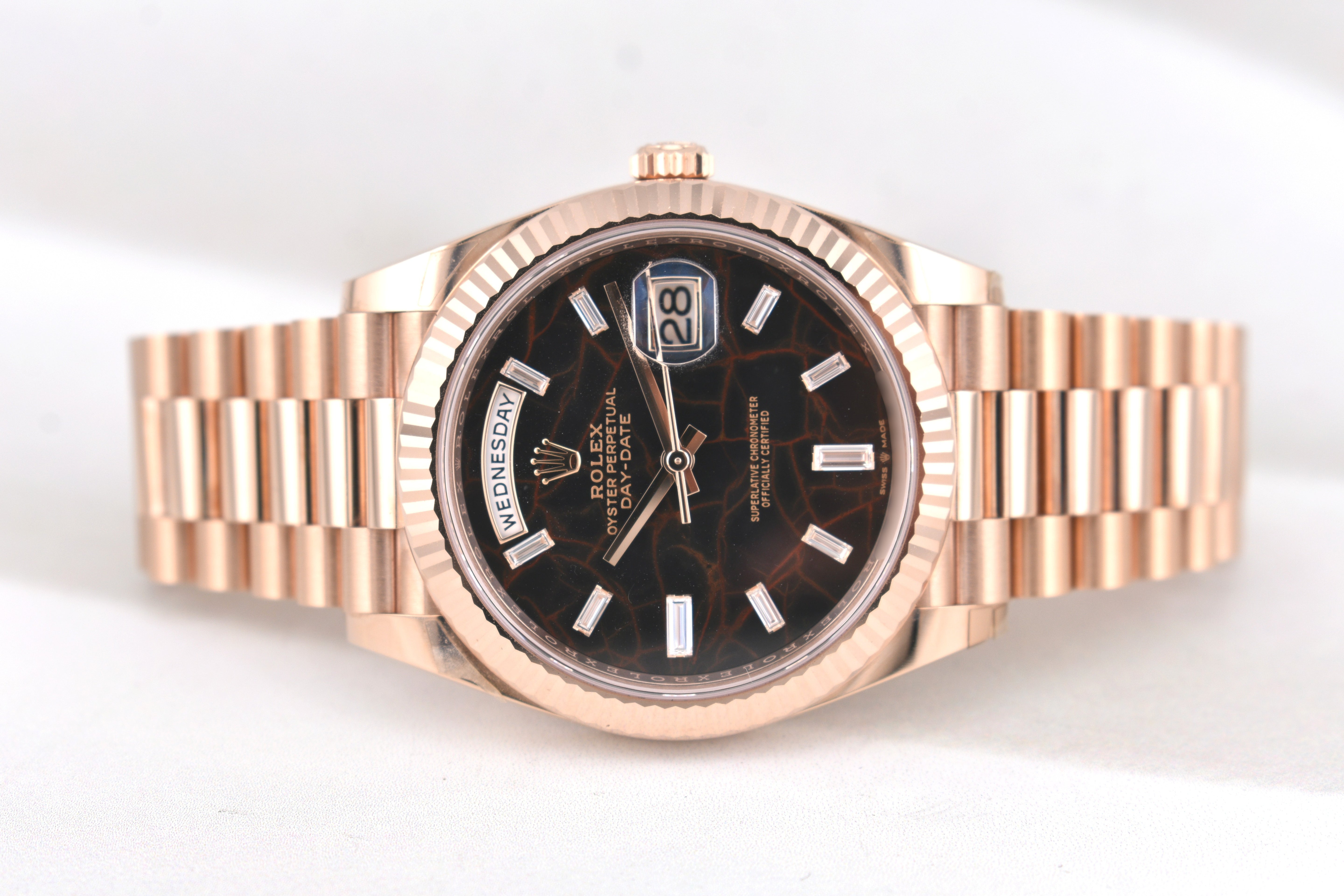 Rolex Day Date 40 Eisenkiesel Dial 228235 2024