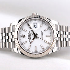 Rolex Datejust 41 White Index Dial 126334 2026