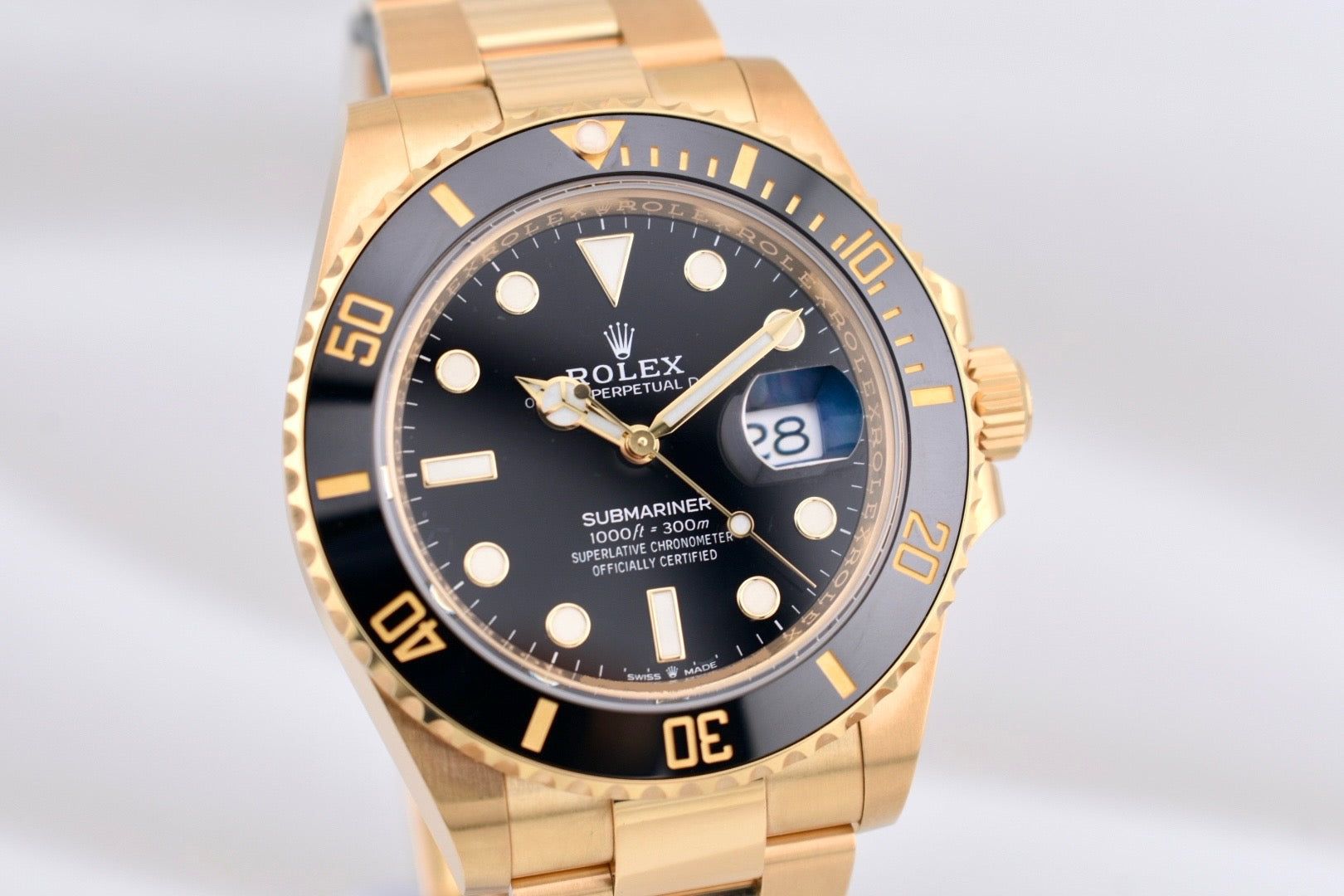 Rolex Submariner Yellow Gold Black Dial 'Blacksy' 126618LN 2022