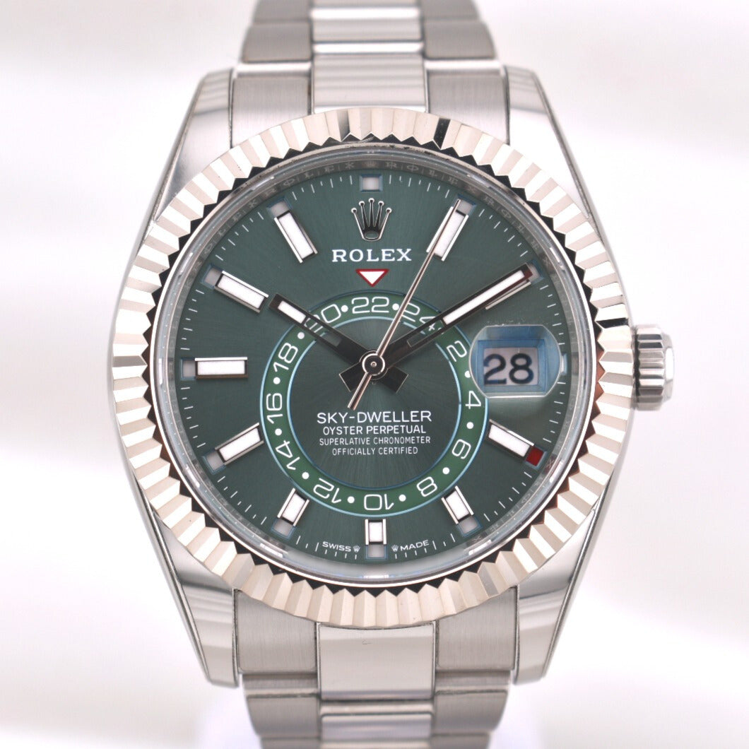 Rolex Sky Dweller Mint Green Dial 336934 12/2024