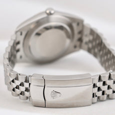 Rolex Datejust 41 Rhodium Grey Diamond Dial 126334 2021