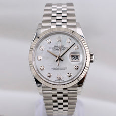 Rolex Datejust 36 Mother of Pearl Diamond Dial 126234 2025