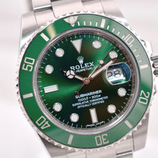 Rolex Submariner Date Hulk 116610LV 2018