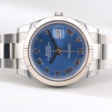 Rolex Datejust 41 Azzuro Blue Oyster Band 126334 2025