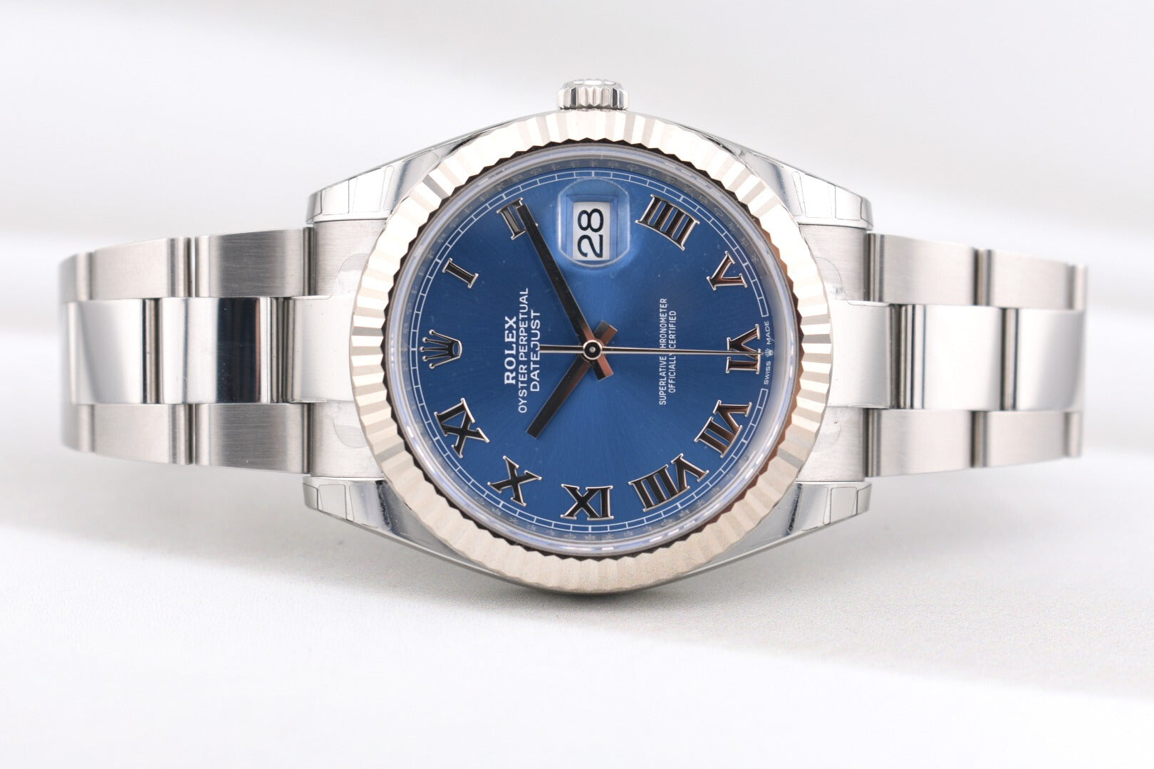 Rolex Datejust 41 Azzuro Blue Oyster Band 126334 2025