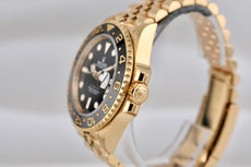 Rolex GMT Master II Yellow Gold Black Dial 126718GRNR 2024