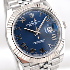 Rolex Datejust 41 Bright Blue Roman Dial 126334 2026