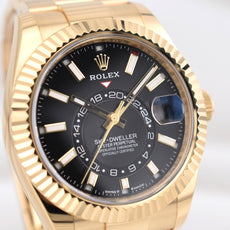 Rolex Sky Dweller Yellow Gold Black Dial 336938 2025