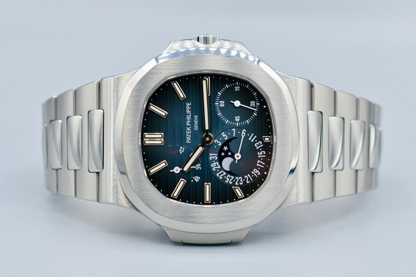 Patek Philippe Nautilus Moonphase Blue Dial 5712/1A 2021