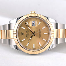 Rolex Datejust 41 Champagne Dial Oyster Band 126333 2025