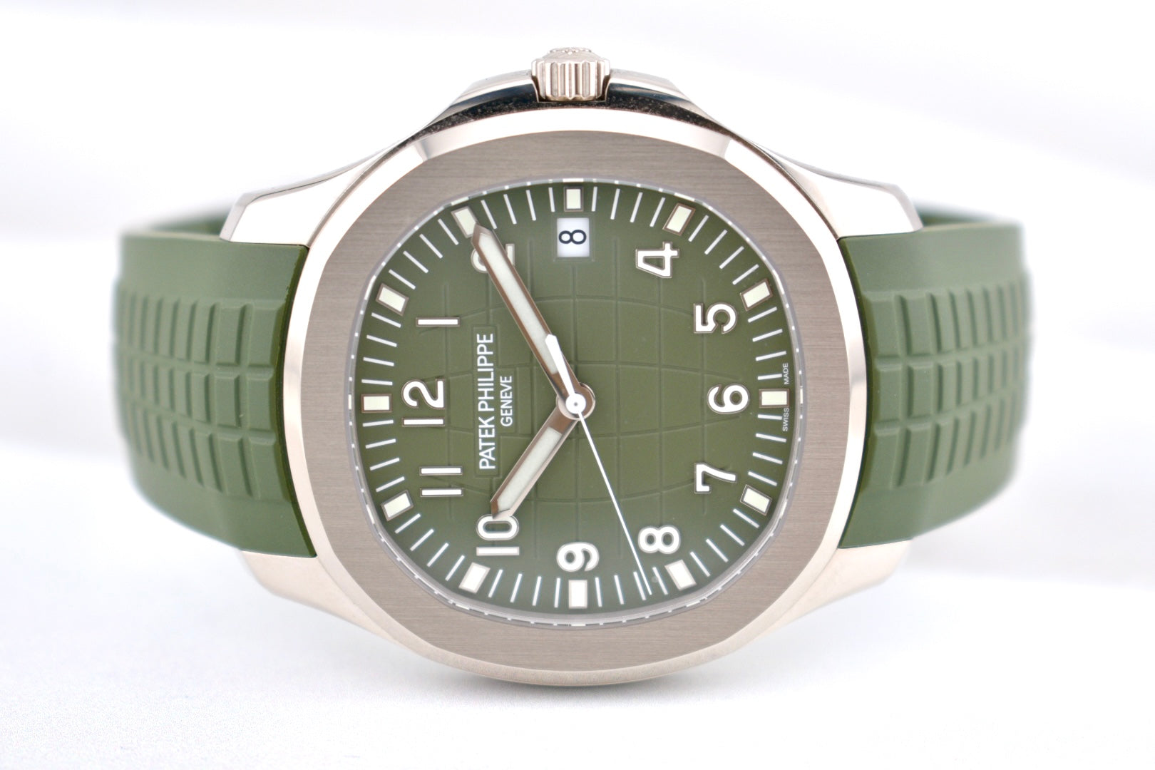 Patek Philippe Aquanaut White Gold Green Dial 5168G-010 2024