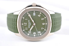 Patek Philippe Aquanaut White Gold Green Dial 5168G-010 2024