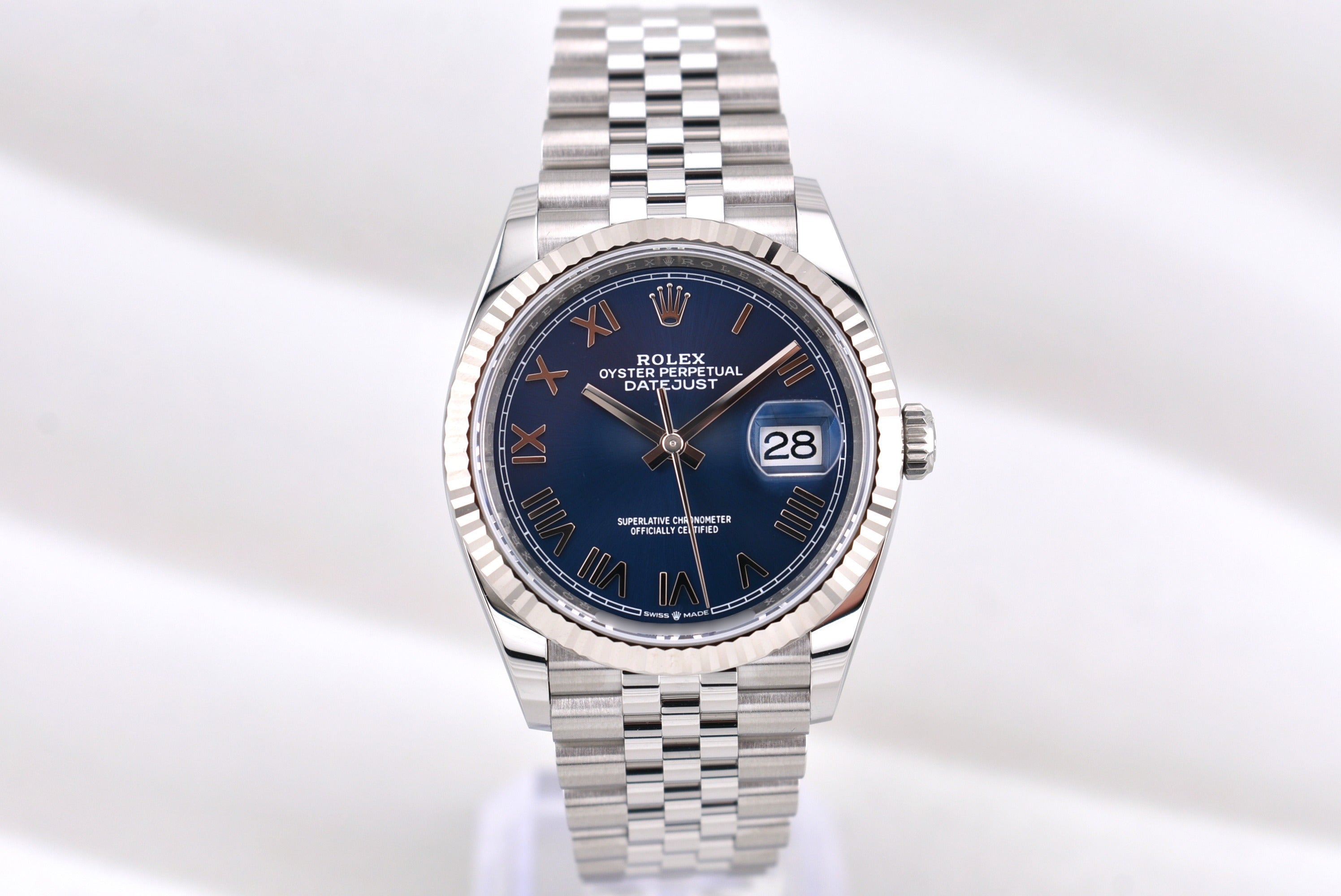 Rolex Datejust 36 Blue Roman Dial 126234 2026