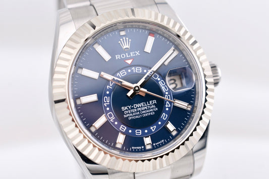 Rolex Sky Dweller Blue Dial Oyster Band 336934 2025