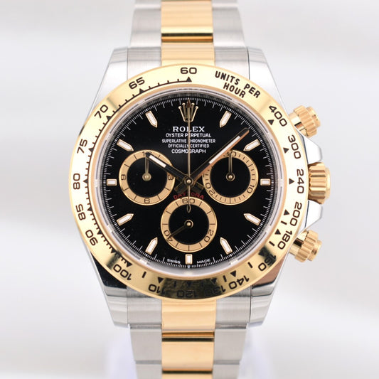 Rolex Daytona Two Tone Yellow Gold Black Dial 126503 2024