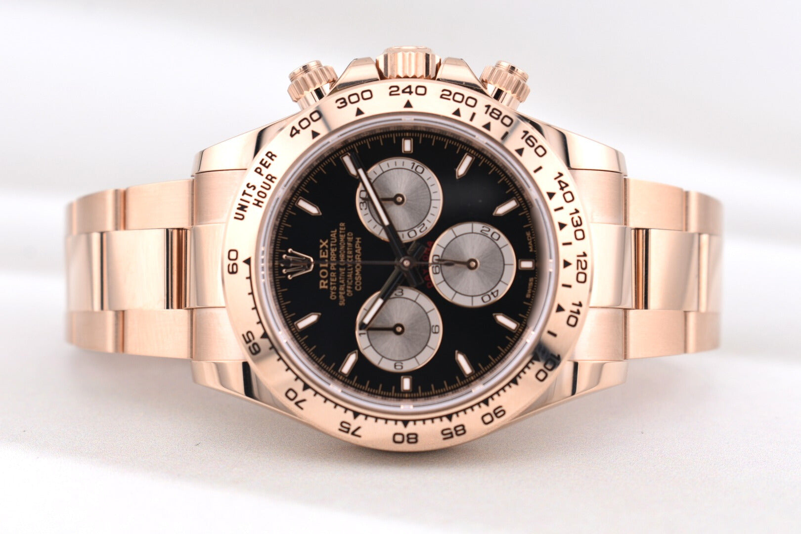 Rolex Cosmograph Daytona Rose Gold Black Dial 126505 2025