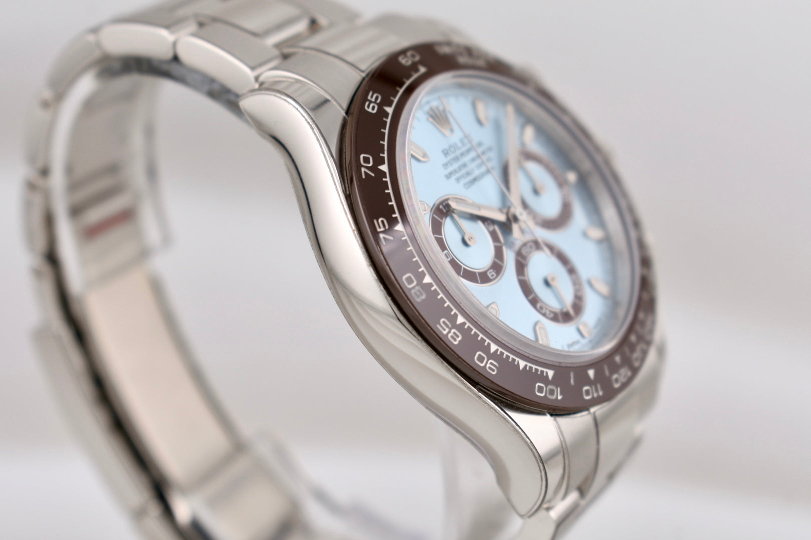 Rolex Cosmograph Daytona Platinum Ice Blue Stick Dial 116506 2023