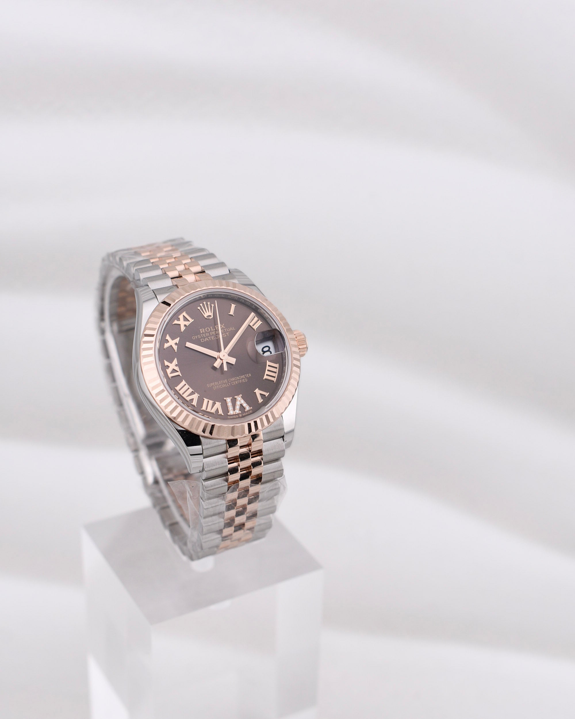 Rolex Datejust 31 Chocolate Roman Diamond VI Dial 278271 2026