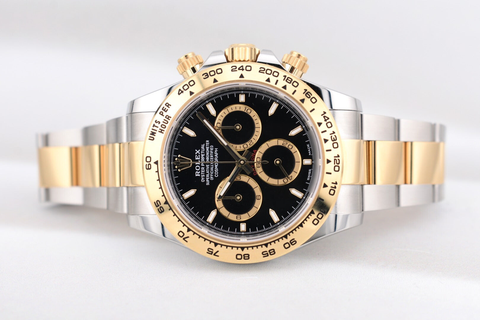 Rolex Daytona Two Tone Yellow Gold Black Dial 126503 2024