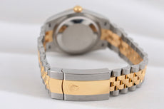 Rolex Datejust 36 Two Tone Yellow Gold White Roman Dial 126233 2025