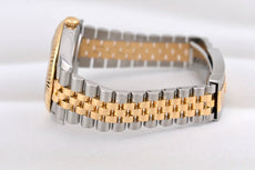 Rolex Datejust 41 Two Tone Yellow Gold Champagne Diamond Dial 126333 2025