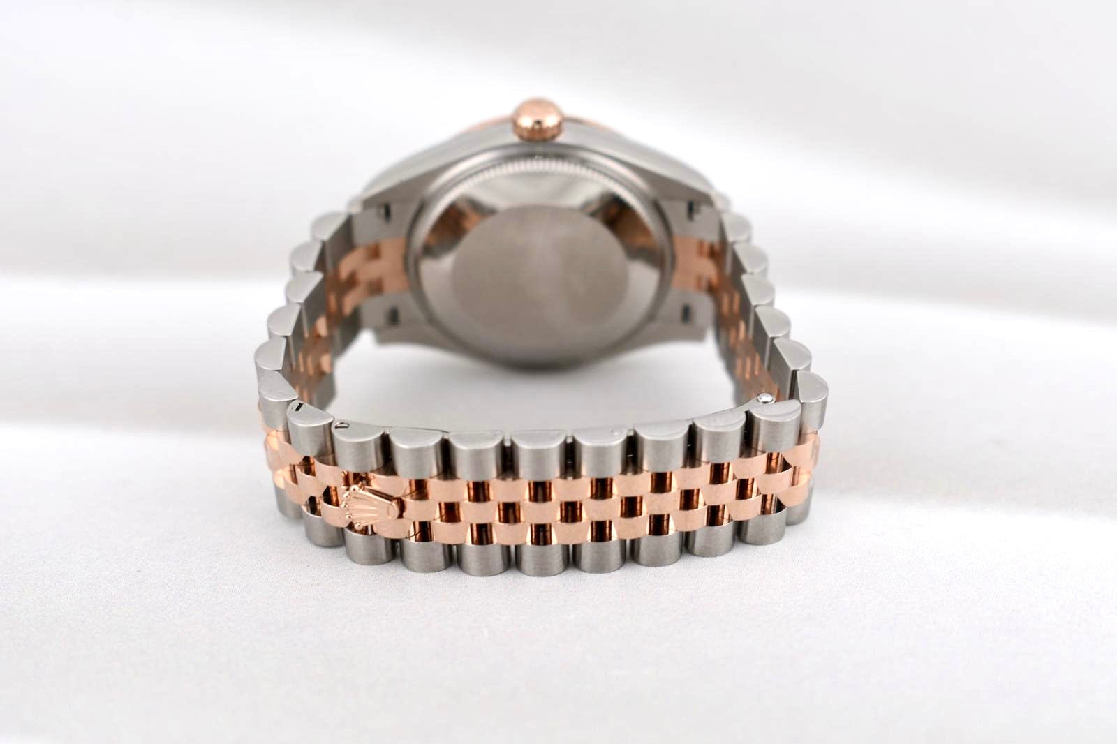 Rolex Datejust 31 Two Tone Everose Gold Mother of Pearl Diamond Dial 278271 2025