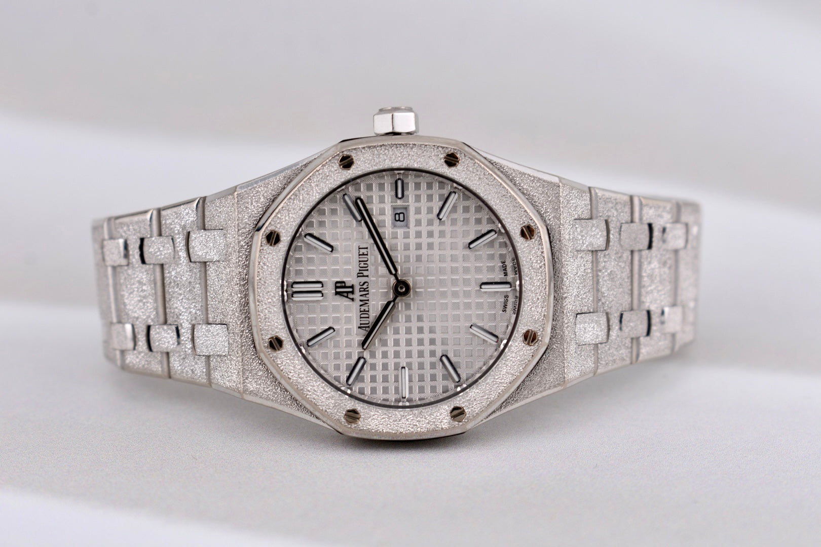 Audemars Piguet Royal Oak Lady 18K White Gold Silver Dial 67653BC 2020