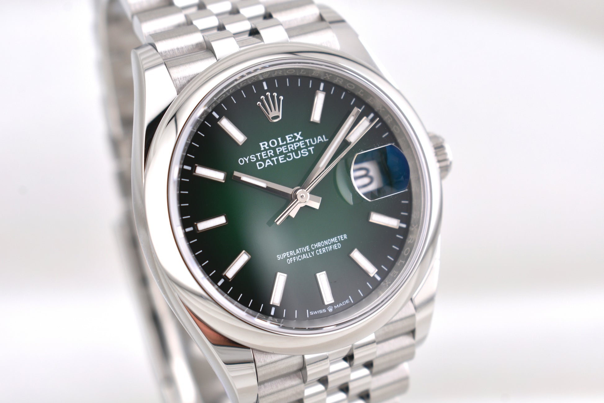 Rolex Datejust 36 Ombre Green Dial 126200 2026