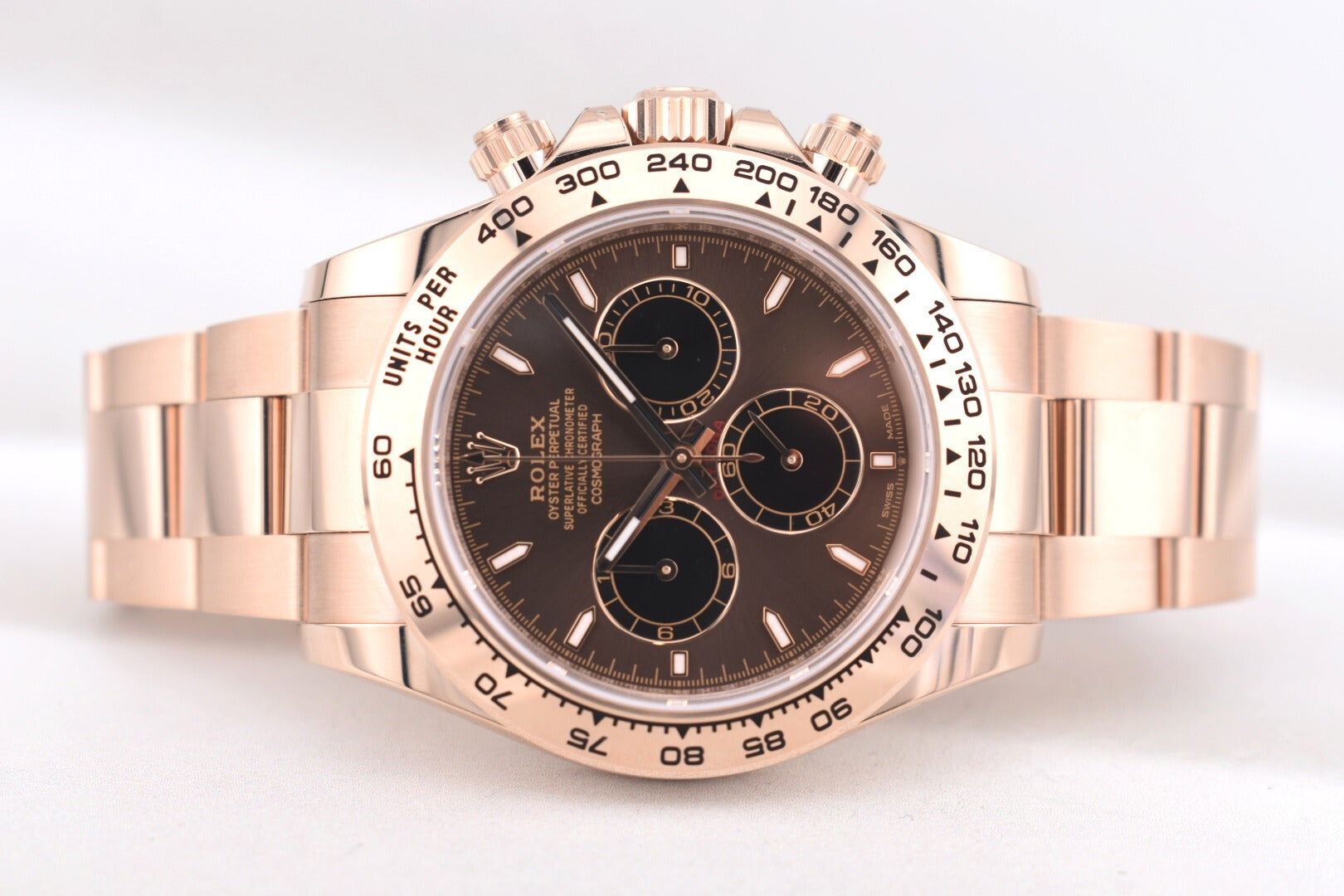 Rolex Cosmograh Daytona Rose Gold Chocolate Dial 126505 2026