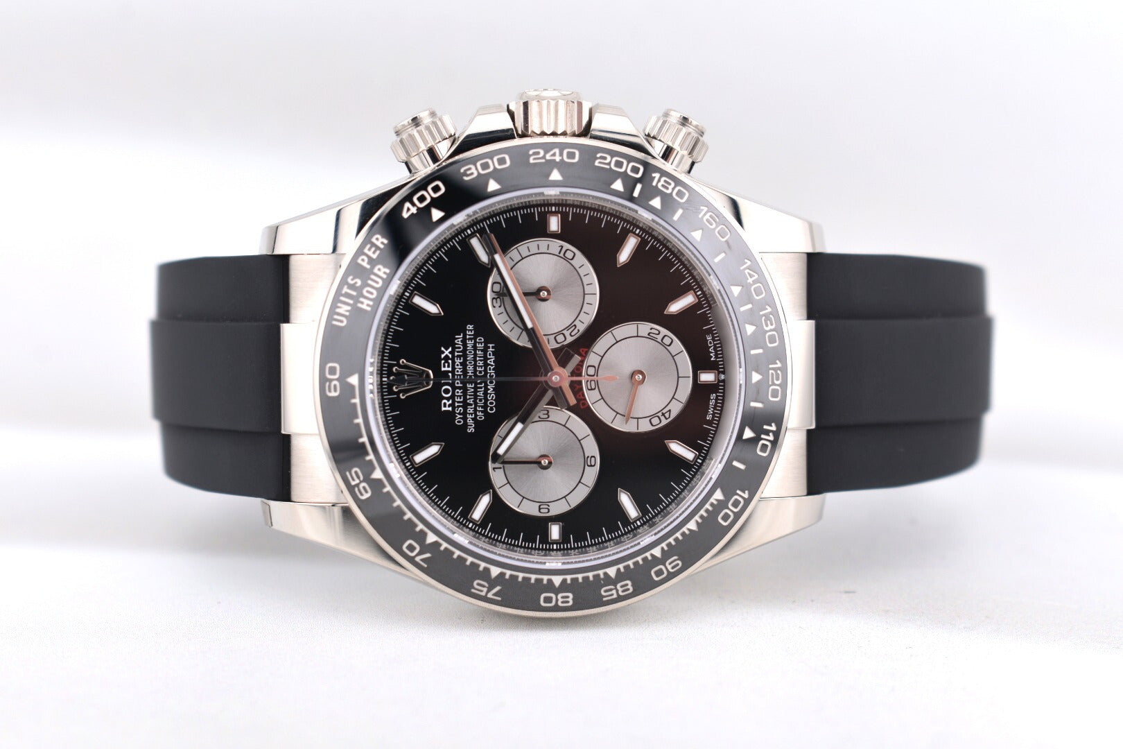 Rolex Daytona 'Baby Le Mans' White Gold Oysterflex 126519LN 2025