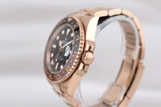 Rolex GMT Master II Rootbeer Rose Gold 126715CHNR 2023