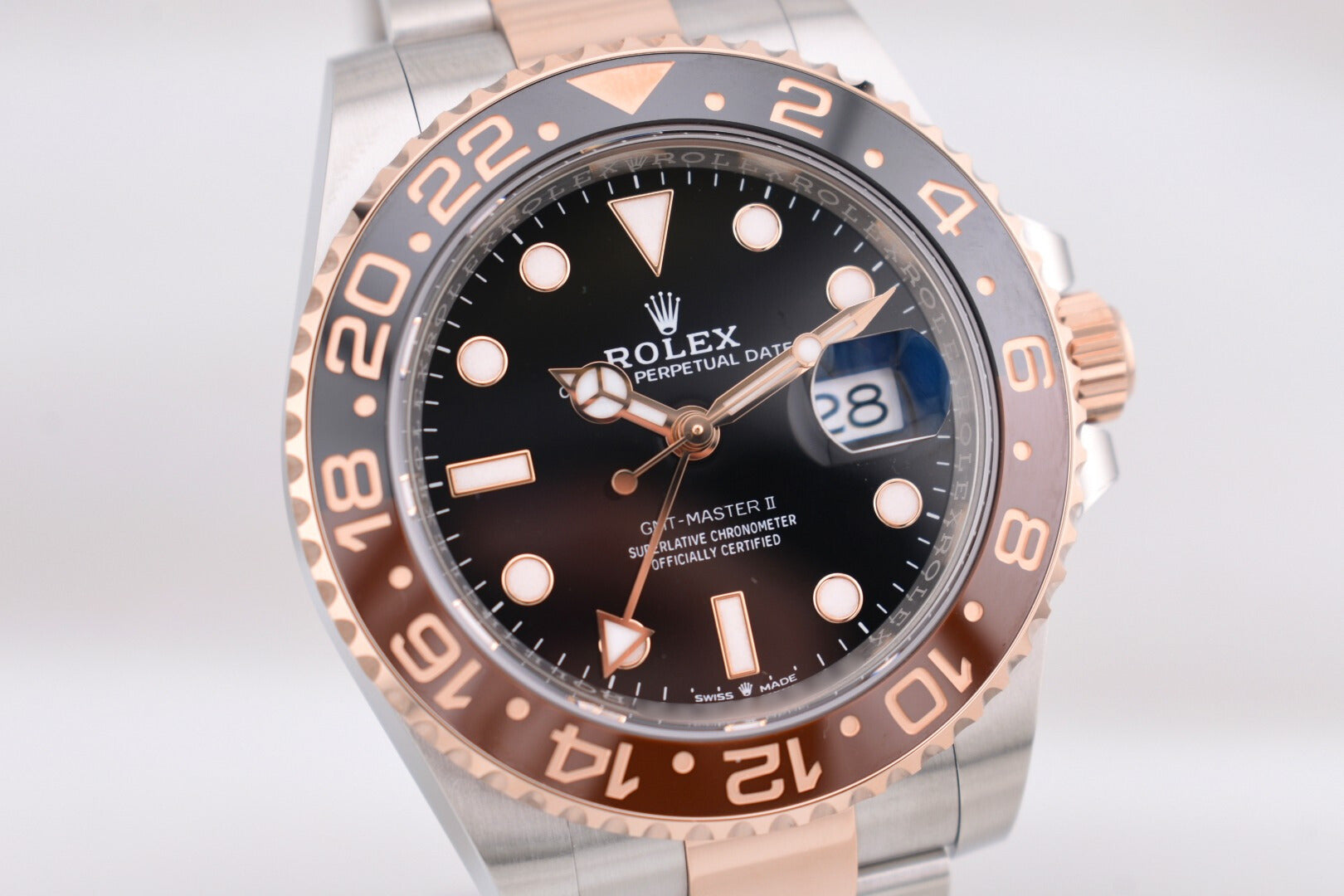 Rolex GMT Master II Two Tone Rootbeer 126711CHNR 2025