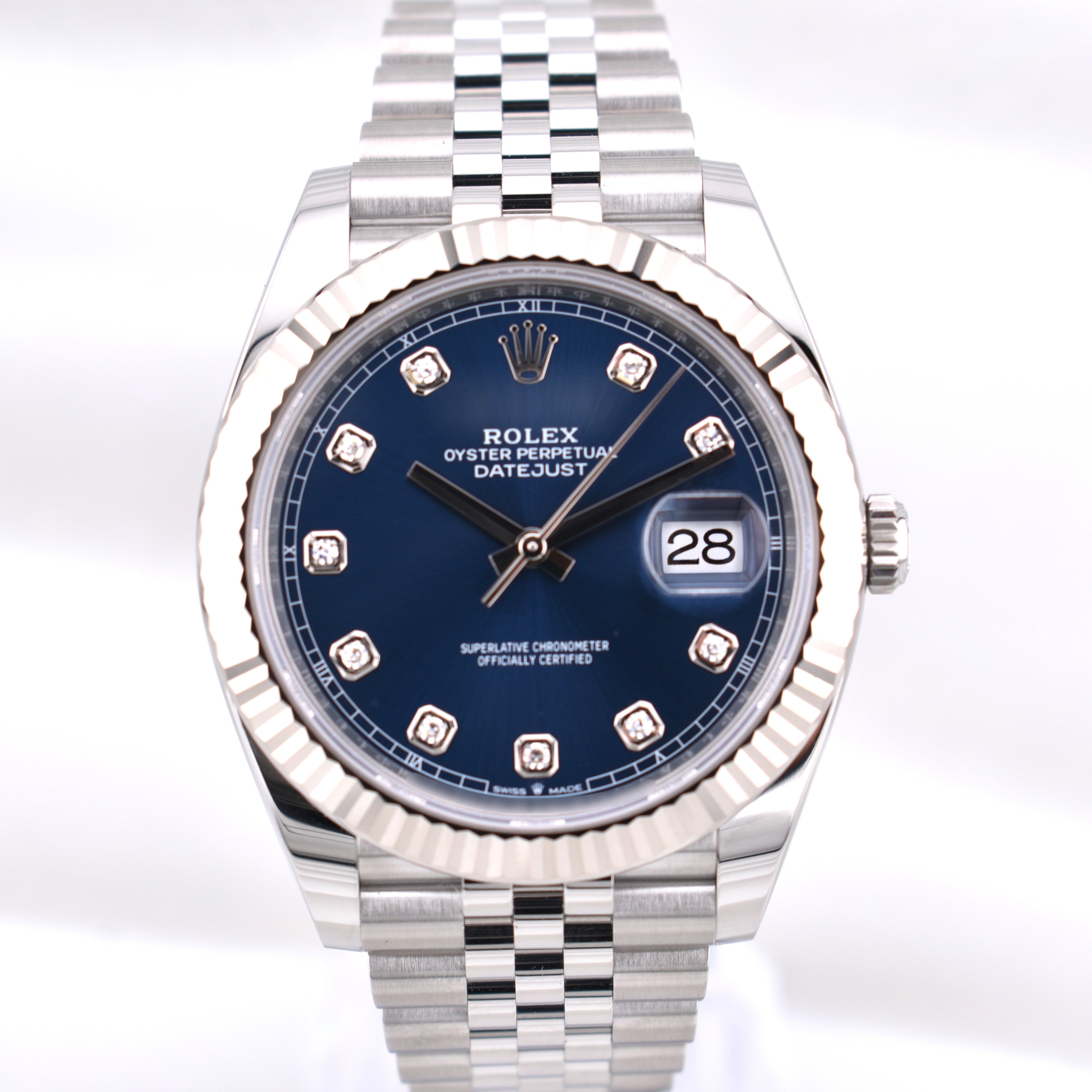 Rolex Datejust 41 Blue Diamond Dial 126334 2026