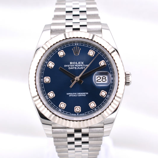 Rolex Datejust 41 Blue Diamond Dial 126334 2026