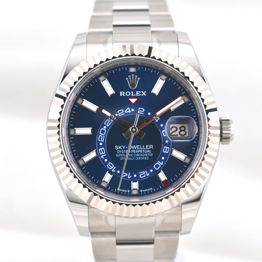 Rolex Sky Dweller Blue Dial Oyster Band 336934 2026