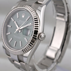 Rolex Datejust 41 Mint Green Dial 126334 2025