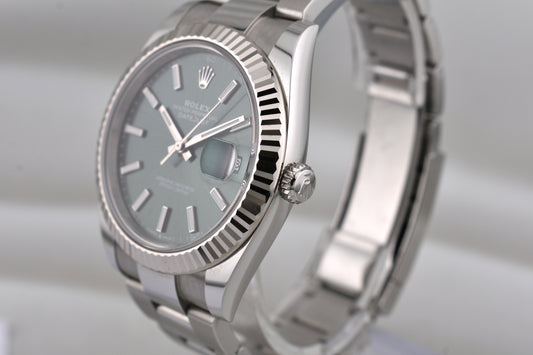 Rolex Datejust 41 Mint Green Dial 126334 2025