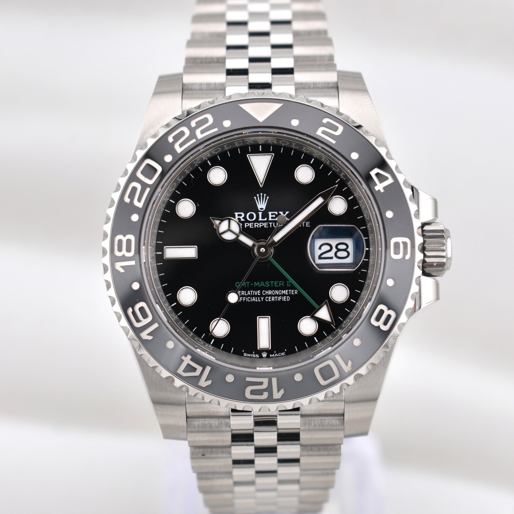 Rolex GMT Master II Bruce Wayne Jubilee Band 126710GRNR 2026