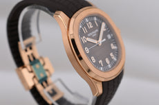 Patek Philippe Aquanaut Rose Gold Chocolate Dial 5167R-001 2022