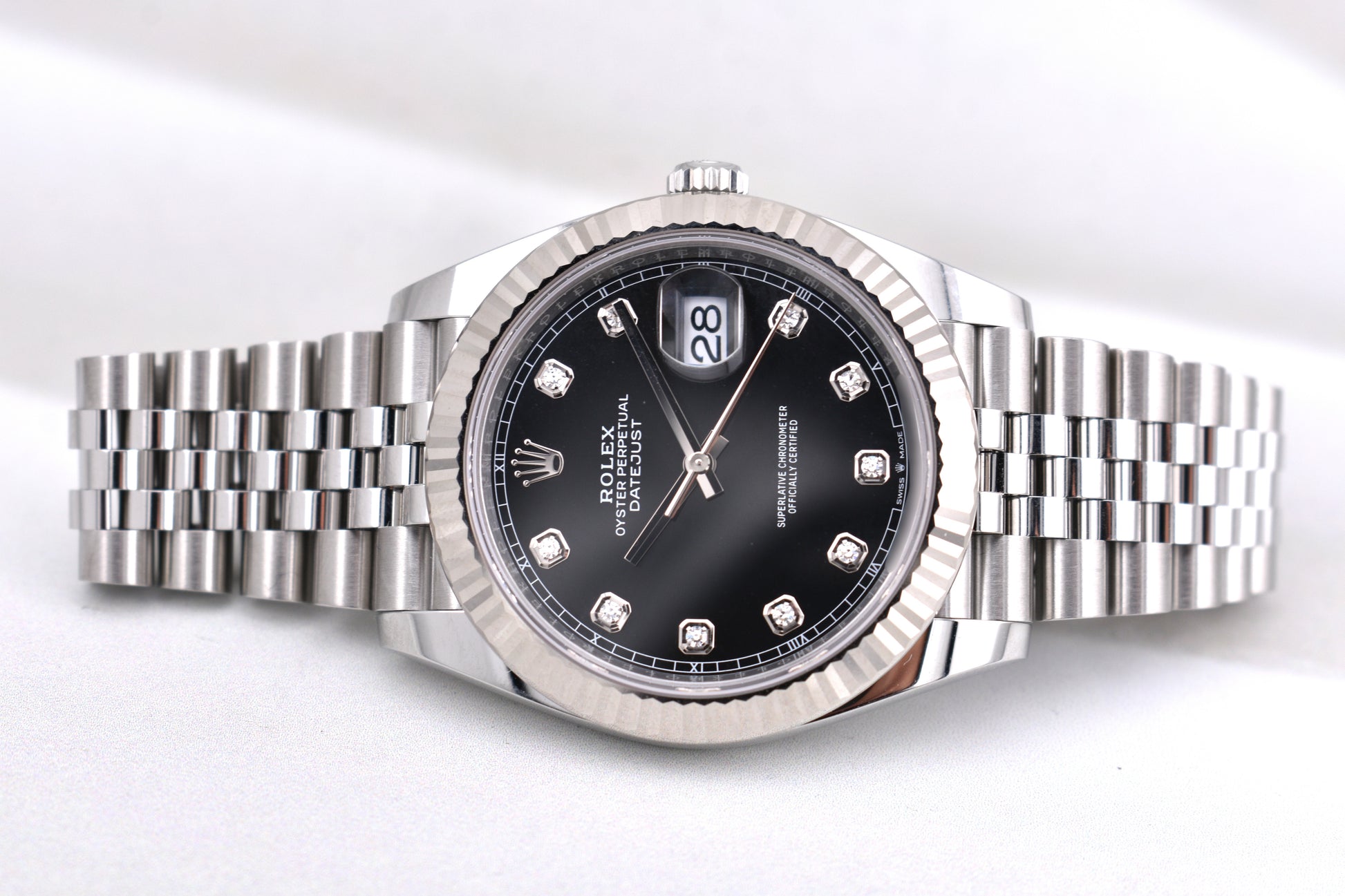 Rolex Datejust 41 Black Diamond Dial 126334 2026
