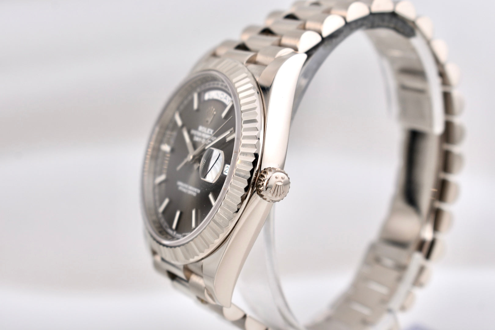 Rolex Day Date 40 White Gold Rhodium Dial 228239 2022