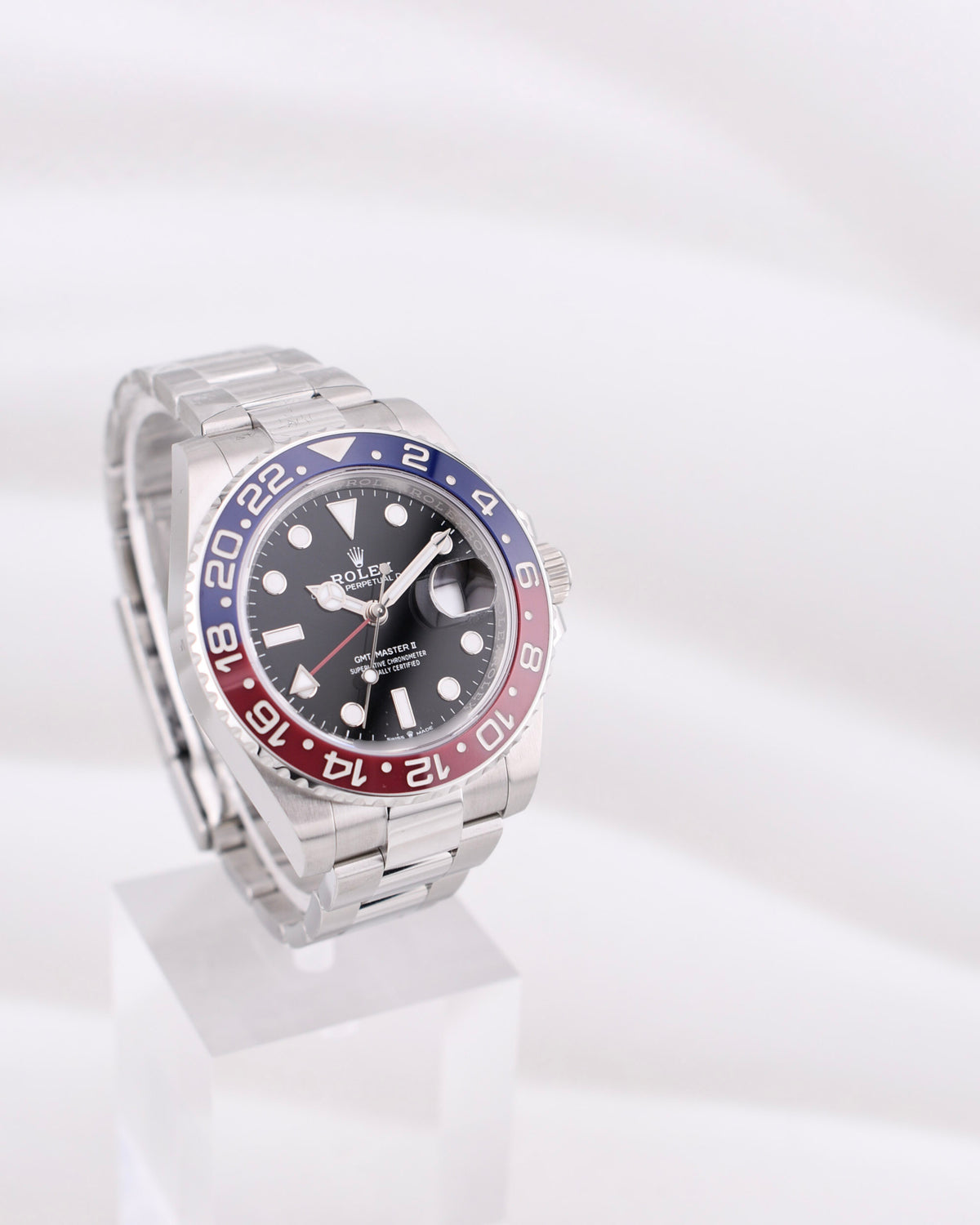Rolex GMT Master II Pepsi Oyster Band 126710BLRO 2025