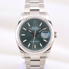 Rolex Datejust 36 Mint Green Dial 126200 2025