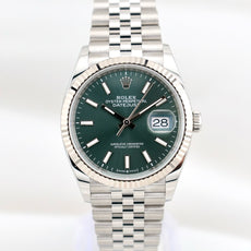 Rolex Datejust 36 Mint Green Dial 126234 2025