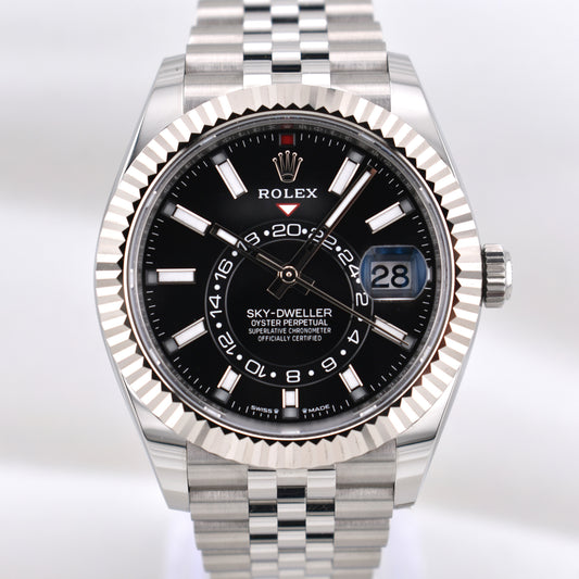 Rolex Sky Dweller Black Dial Jubilee Band 336934 2026