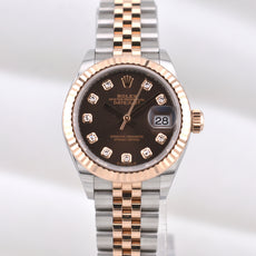 Rolex Lady Datejust 28 Chocolate Diamond Dial 279171 2022